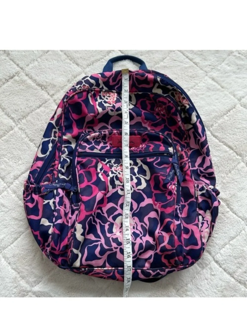 Vera Bradley | Katalina Pink Lighten Up Campus Backpack